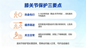 2个简单动作 保护你的膝关节