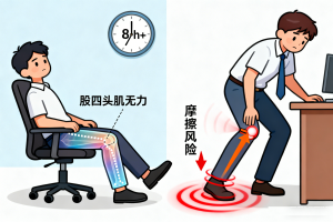 年轻人膝盖总“打软”？别硬扛！可能是它在搞鬼