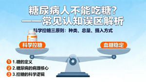 糖尿病人不能吃糖吗？——科学控糖而非绝对禁糖