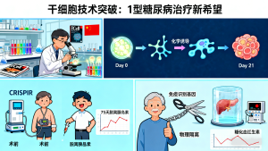 1型糖尿病有望摆脱胰岛素注射治疗