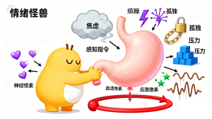 你根本不饿 是情绪怪兽在搞鬼