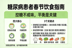 糖尿病患者春节饮食全攻略请查收