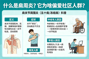 社区常见！肩痛抬不起胳膊？警惕肩周炎，这样护肩更有效