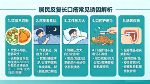 反复口腔溃疡不用愁！社区居民必备口腔健康科普