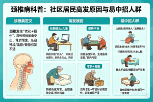 社区高发！低头族必看：颈椎病不是“脖子酸”，这些信号别硬扛