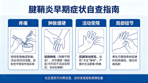 社区科普｜警惕“键盘手”“妈妈手”，腱鞘炎防治指南请查收