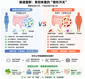 低成本养出瘦人体质！靠的不是自律是菌群