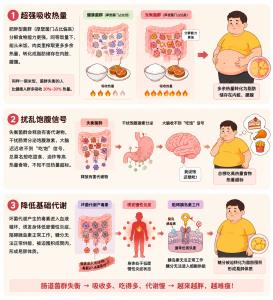 颠覆常识！七成人体重居高不下，根源藏在肠道菌群里？