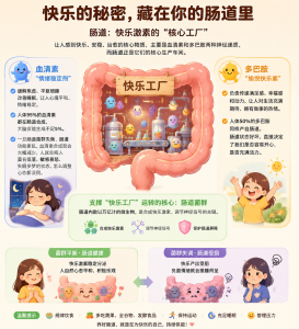 95%的快乐竟然是肠道给的？心情不好先查查肠！