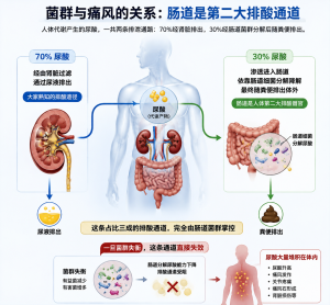 肠道菌群如何影响痛风？