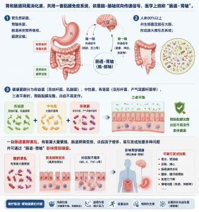 肠道菌群如何影响慢性胃炎