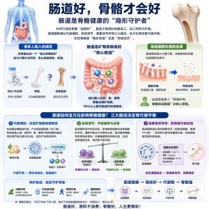 别再只补钙！你的骨头好坏，其实由肠道说了算