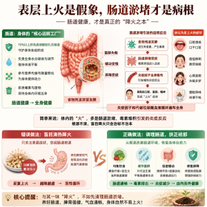口干舌燥+脸肿犯困？90%的人不知道：这三个“上火”症状，根源都在肠道