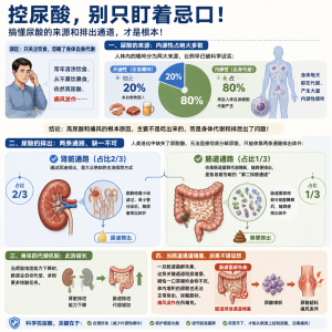 痛风不是 “吃出来” 那么简单：肠道菌群 —— 被忽视的尿酸调控中枢